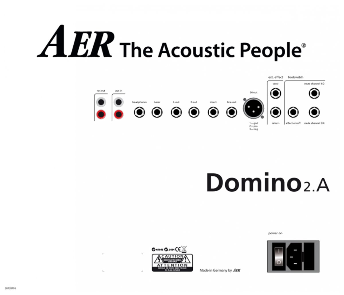 Aer Domino 2a - Electric guitar combo amp - Variation 2