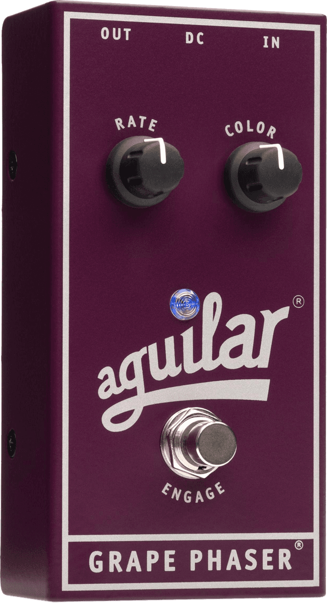 Aguilar Grape Phaser - Modulation, chorus, flanger, phaser & tremolo effect pedal for bass - Main picture