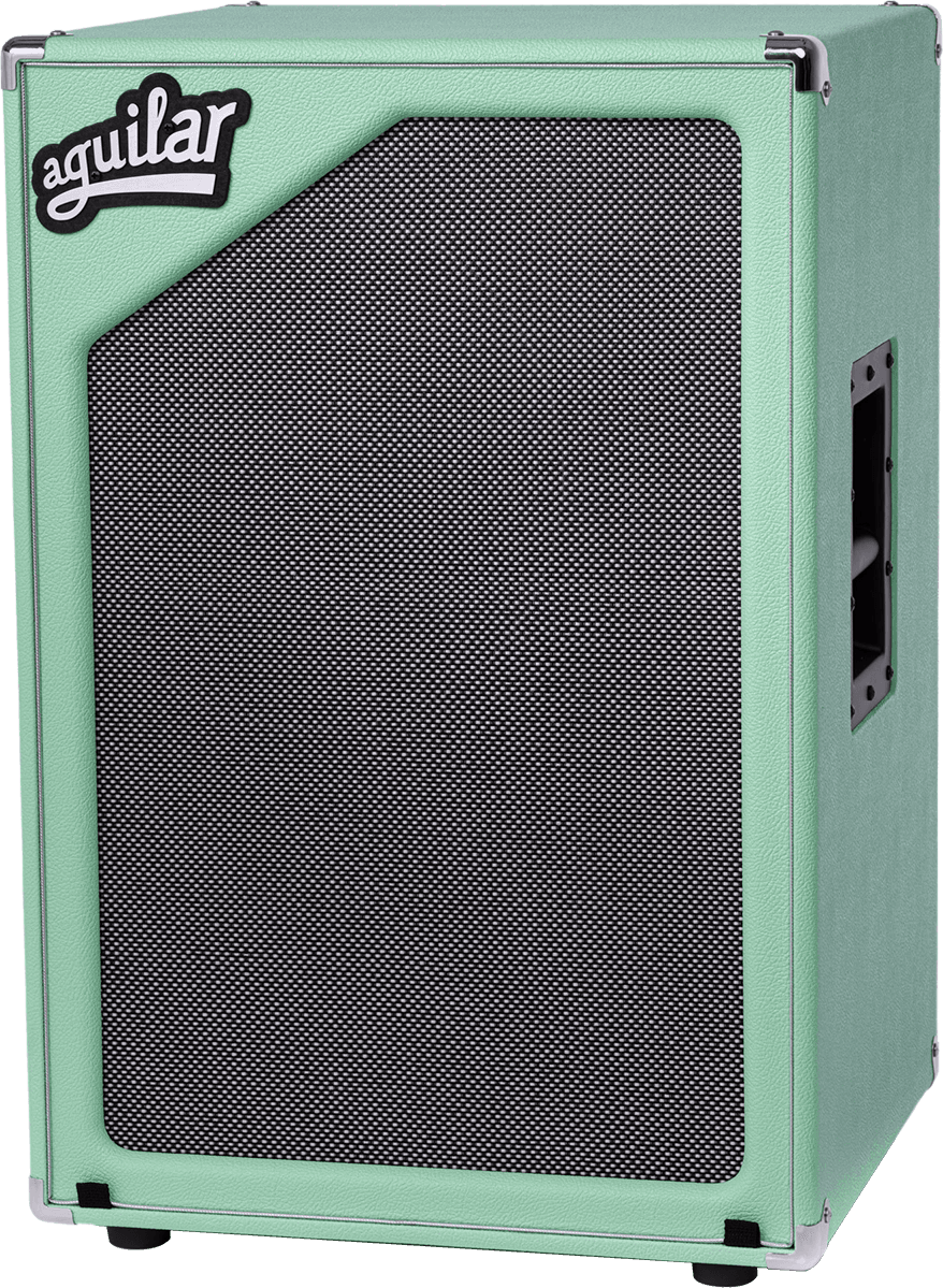 Aguilar Poseidon Green 4 Ohm 500w 2x12 - Bass amp cabinet - Main picture