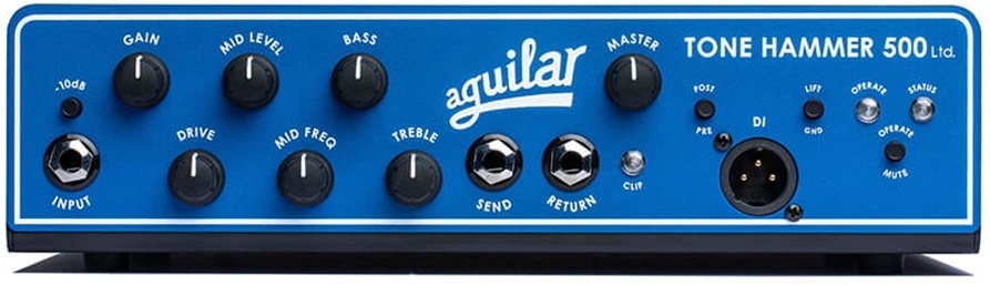 Aguilar Th500 Tone Hammer Limited Edition Blue - Bass amp head - Main picture