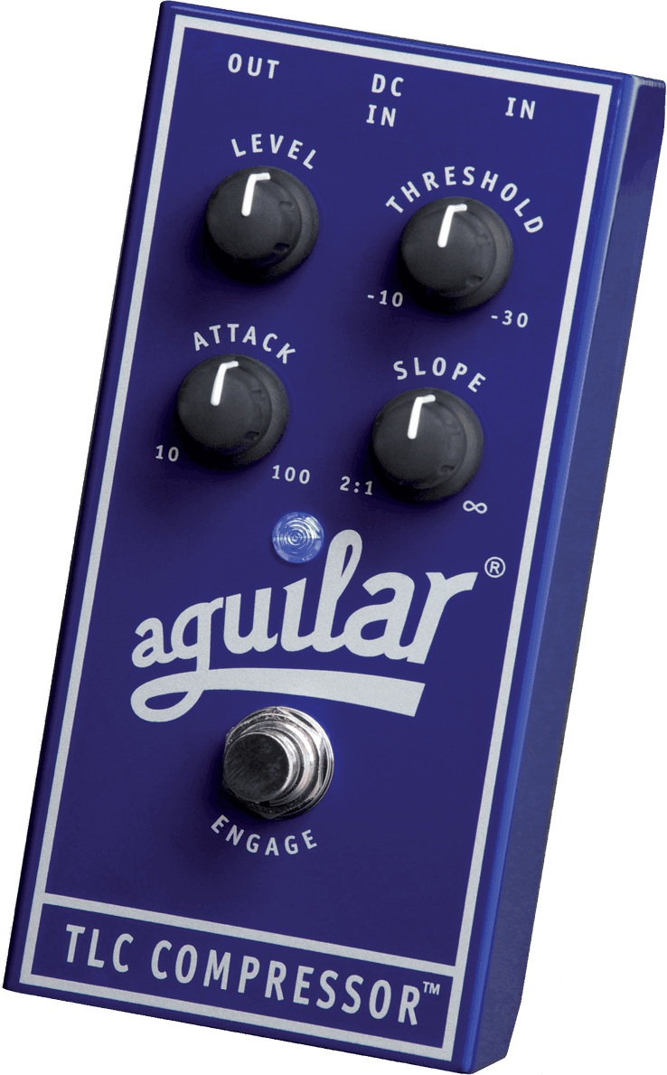 Aguilar Tlc Compressor - Compressor, sustain & noise gate effect pedal for bass - Main picture