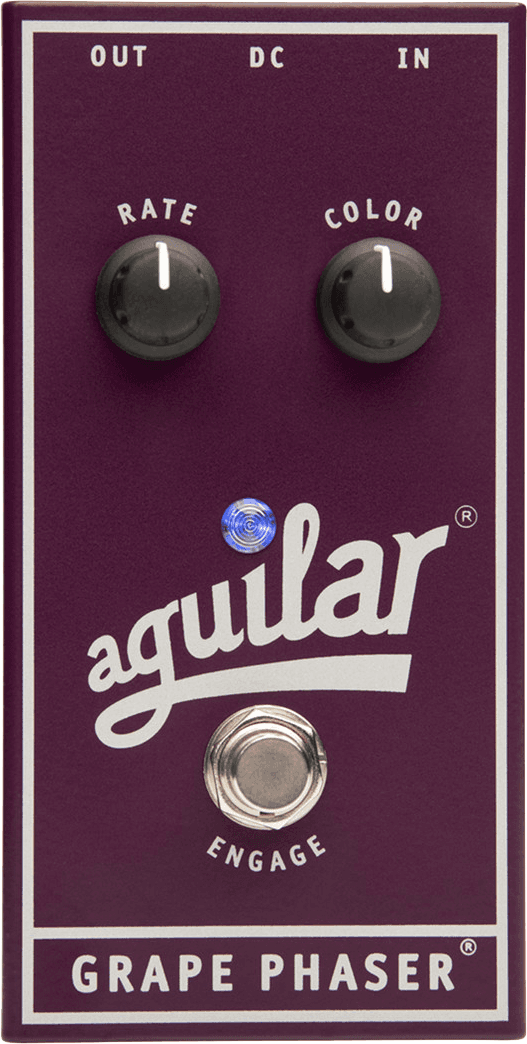 Aguilar Grape Phaser - Modulation, chorus, flanger, phaser & tremolo effect pedal for bass - Variation 1