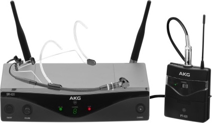 Akg Wms420 Headworn Set - Band A - Wireless headworn microphone - Main picture