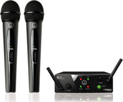 Wireless handheld microphone Akg WMS40 Mini2 Dual Vocal Set