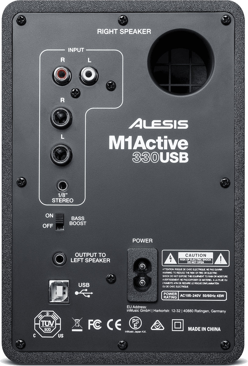 Alesis M1 Active 330 Usb - La Paire - Active studio monitor - Variation 2