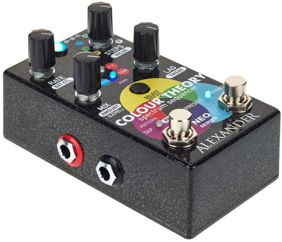 Alexander Pedals Colour Theory Spectrum Sequencer - Harmonizer effect pedal - Variation 2