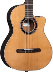 Classical guitar 4/4 size Alhambra Cross-Over CS-LR CW E1 - Natural