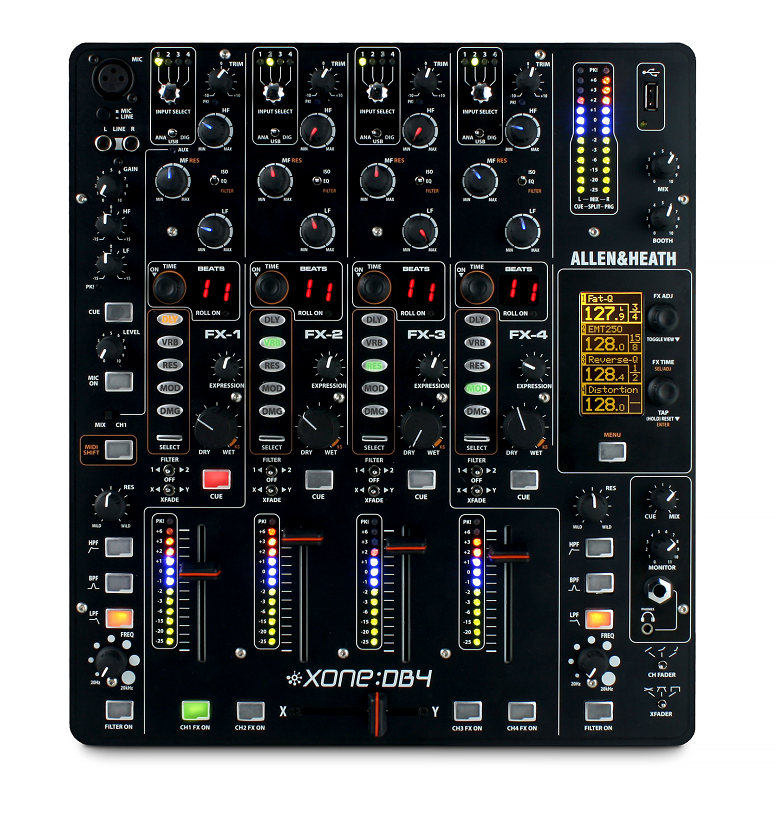 Allen & Heath Xone Db4 - DJ mixer - Variation 1