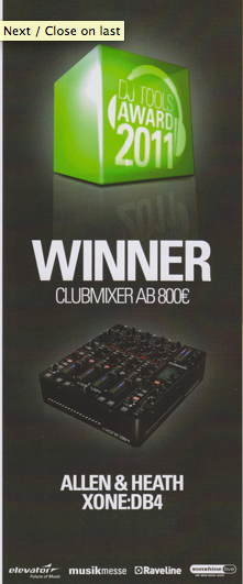 Allen & Heath Xone Db4 - DJ mixer - Variation 2