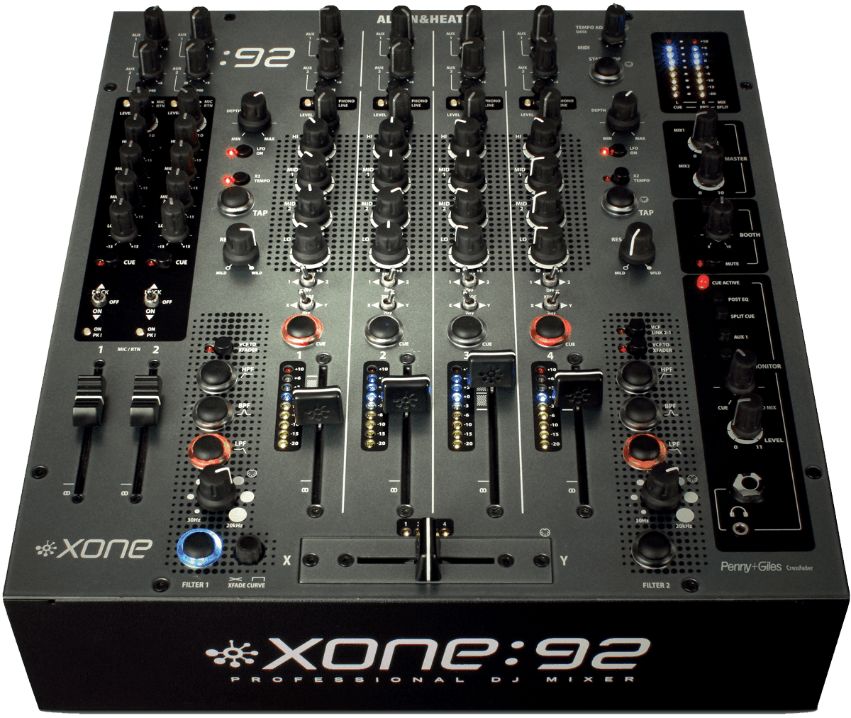 Allen & Heath Xone:92 - DJ mixer - Variation 1