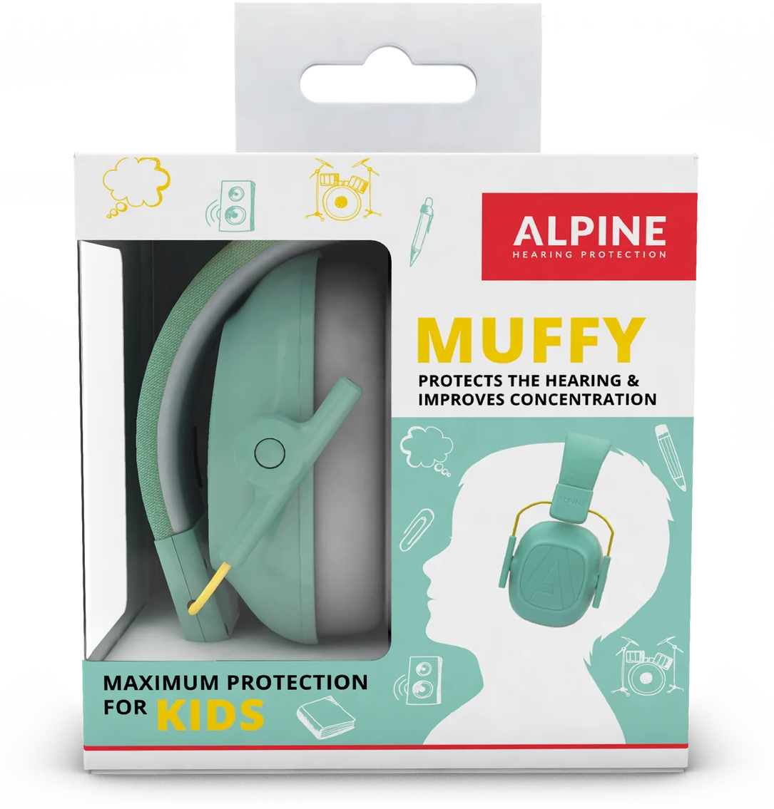Alpine Muffy Kids Menthe - Ear protection - Main picture