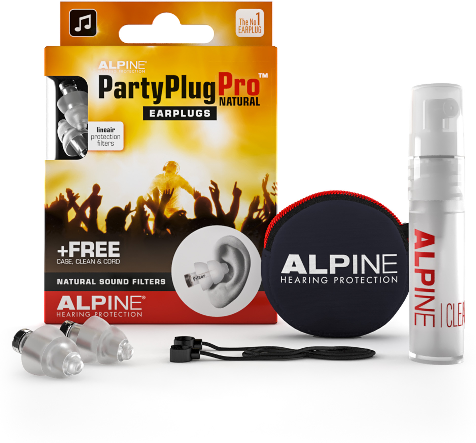 Alpine Partyplug Pro Natural - Ear protection - Main picture