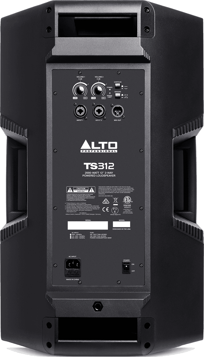 Alto Truesonic Ts312 - Active full-range speaker - Variation 1