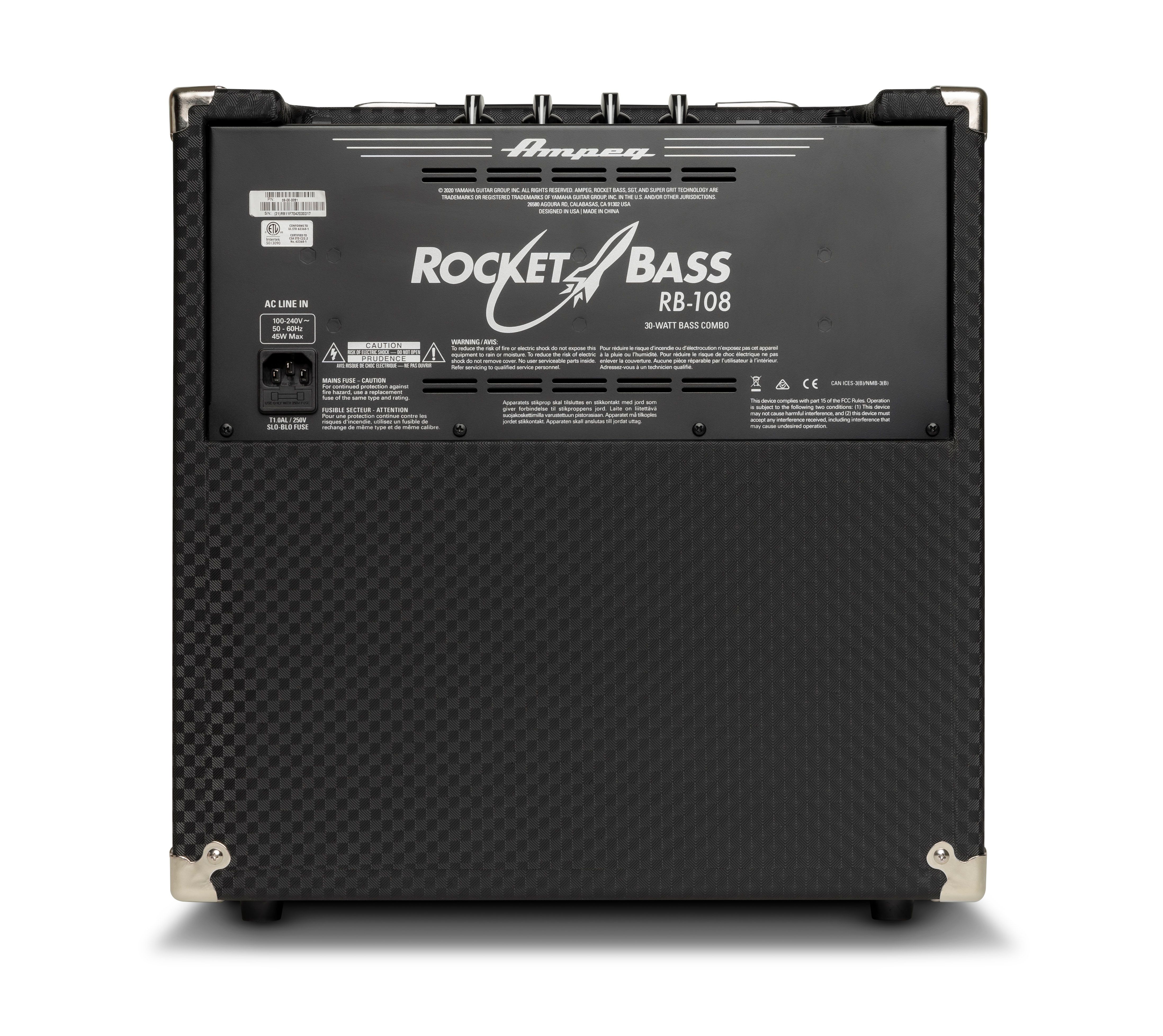 Ampeg Rocket Bass Combo 30w 1x8 - Bass combo amp - Variation 1