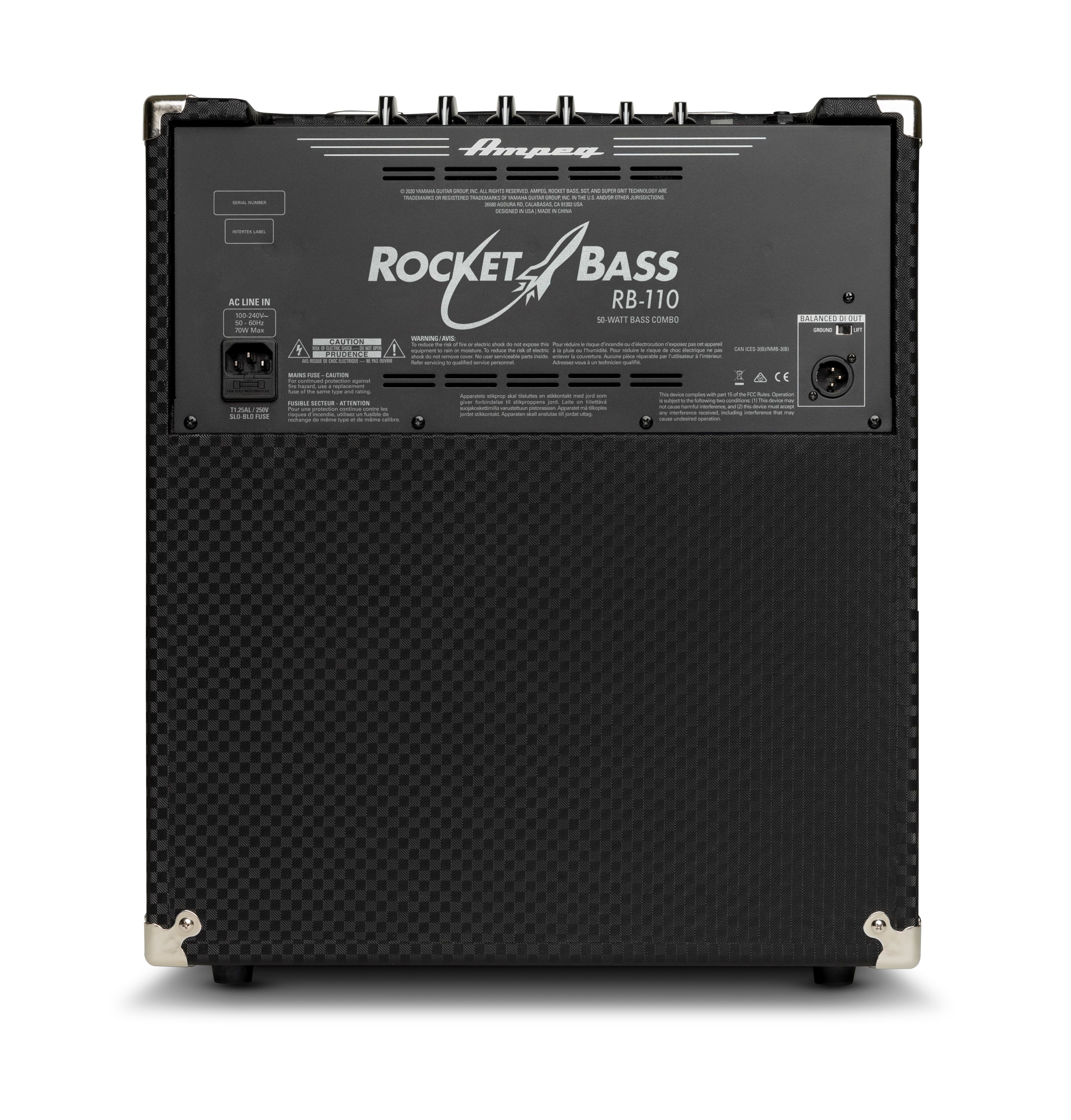 Ampeg Rocket Bass Combo 50w 1x10 - Bass combo amp - Variation 1