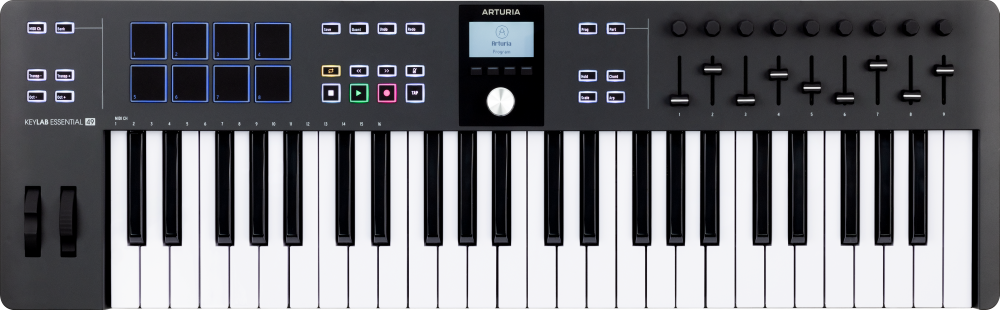 Arturia Keylab Essential Mk3 49 Bk - Controller-Keyboard - Main picture