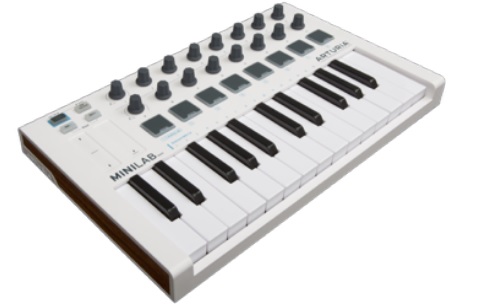 Arturia Minilab Mkii - Blanc - Controller-Keyboard - Variation 1