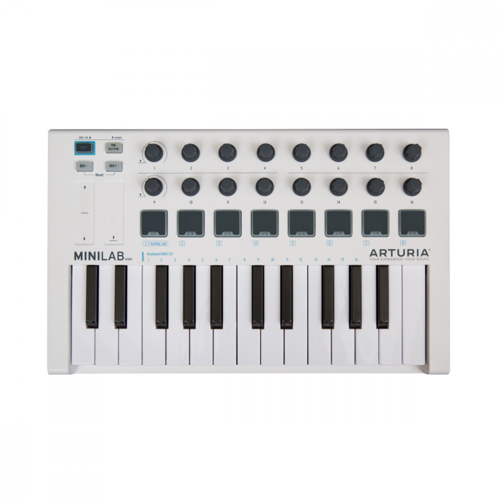 Arturia Minilab Mkii - Blanc - Controller-Keyboard - Variation 3