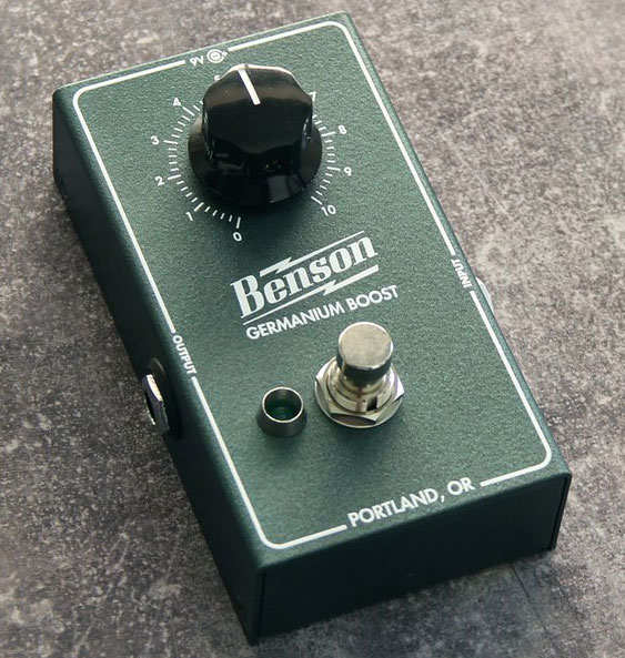 Benson Amps Germanium Boost - Volume, boost & expression effect pedal - Variation 1