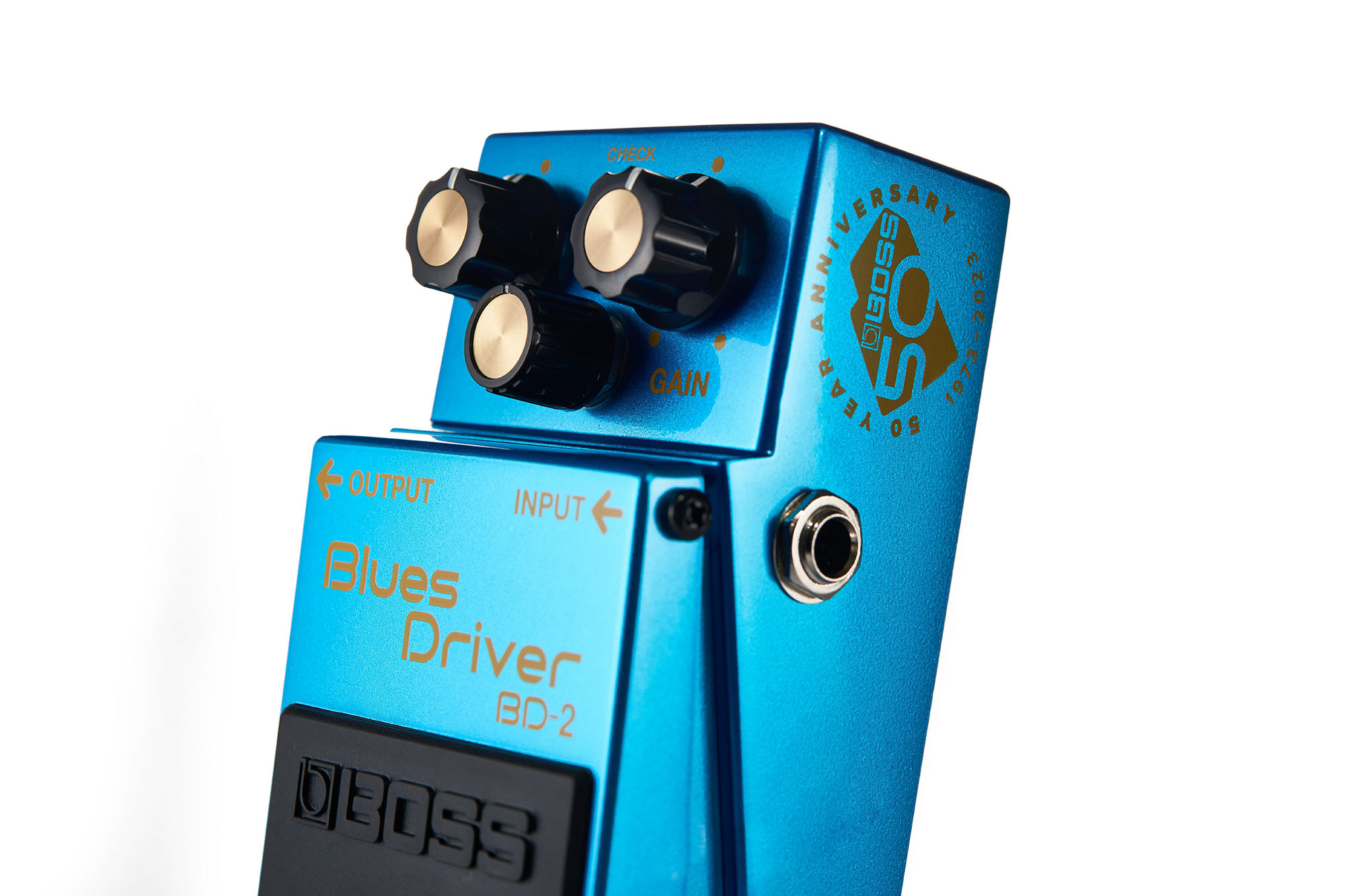 Boss Bd-2-b50a Blues Driver 50th Anniversary - Overdrive, distortion & fuzz effect pedal - Variation 5