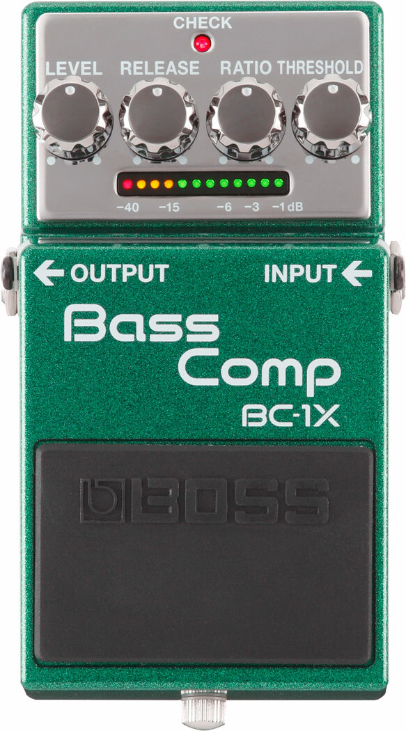 Boss Bc-1x Bass Comp - Compressor, sustain & noise gate effect pedal for bass - Main picture