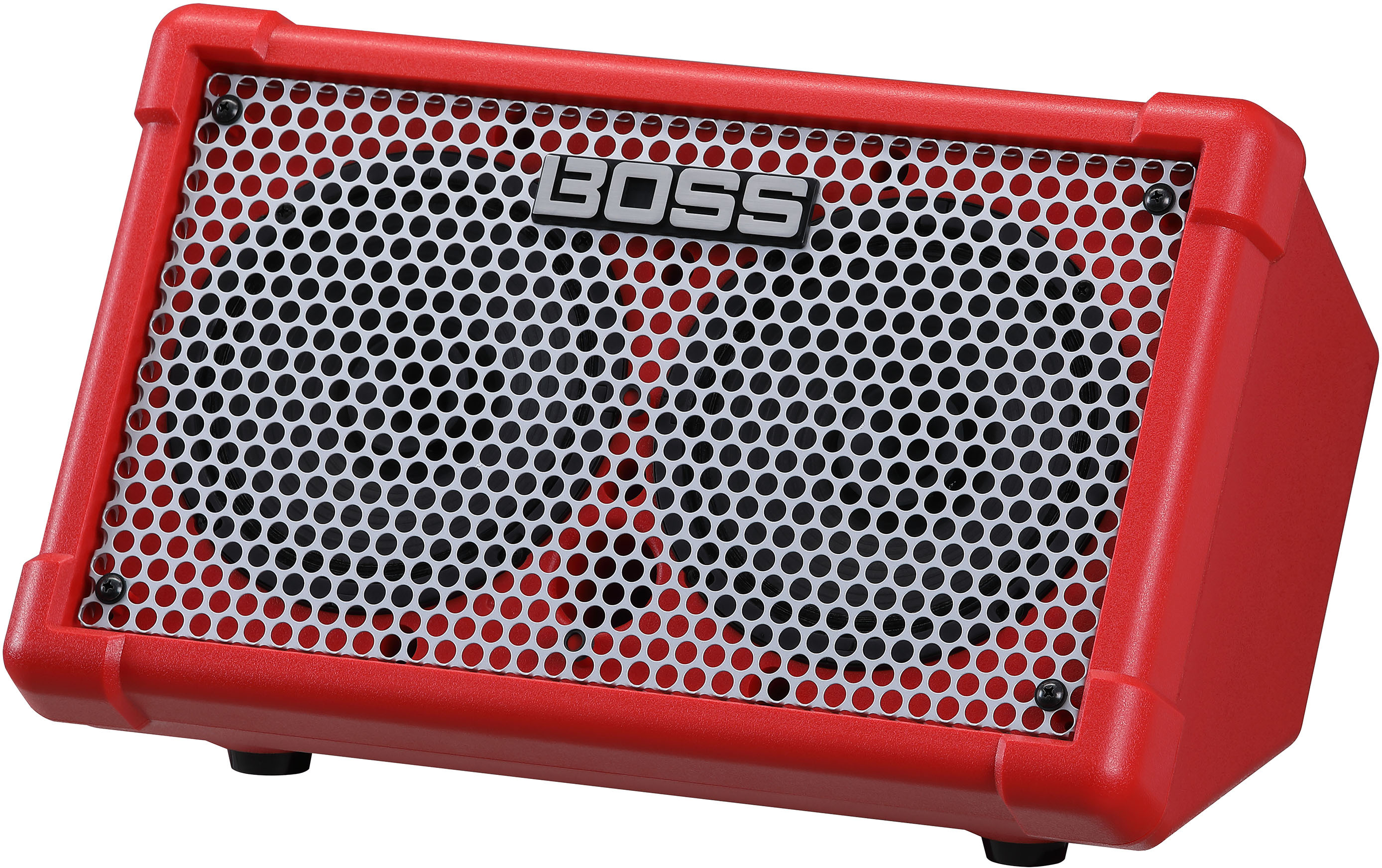 Boss Cube Street Ii Portable Amp 10w 2x3 Red - Electric guitar combo amp - Main picture