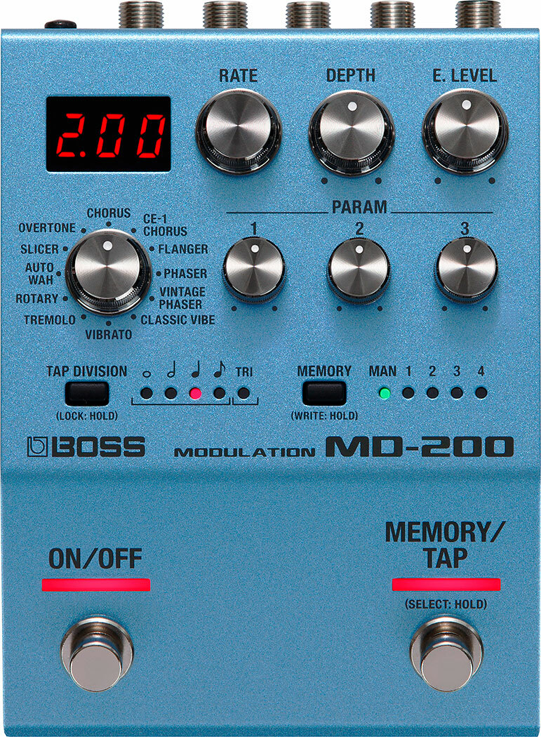 Boss Md-200 Modulation - Modulation, chorus, flanger, phaser & tremolo effect pedal - Main picture