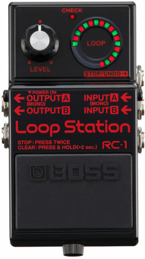 Boss Rc-1 Bk Loop Station - Looper effect pedal - Main picture