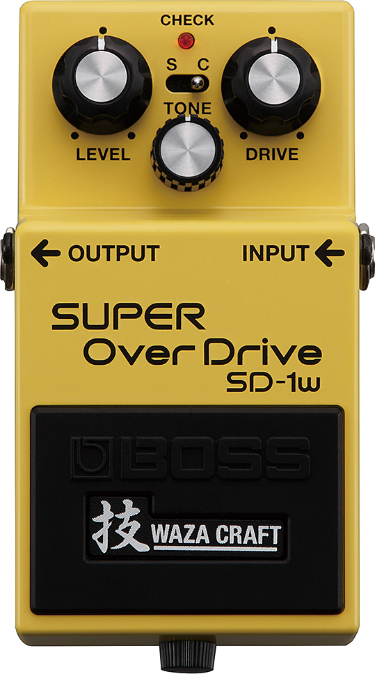 Boss Sd-1w Super Overdrive Waza Craft - Overdrive, distortion & fuzz effect pedal - Main picture