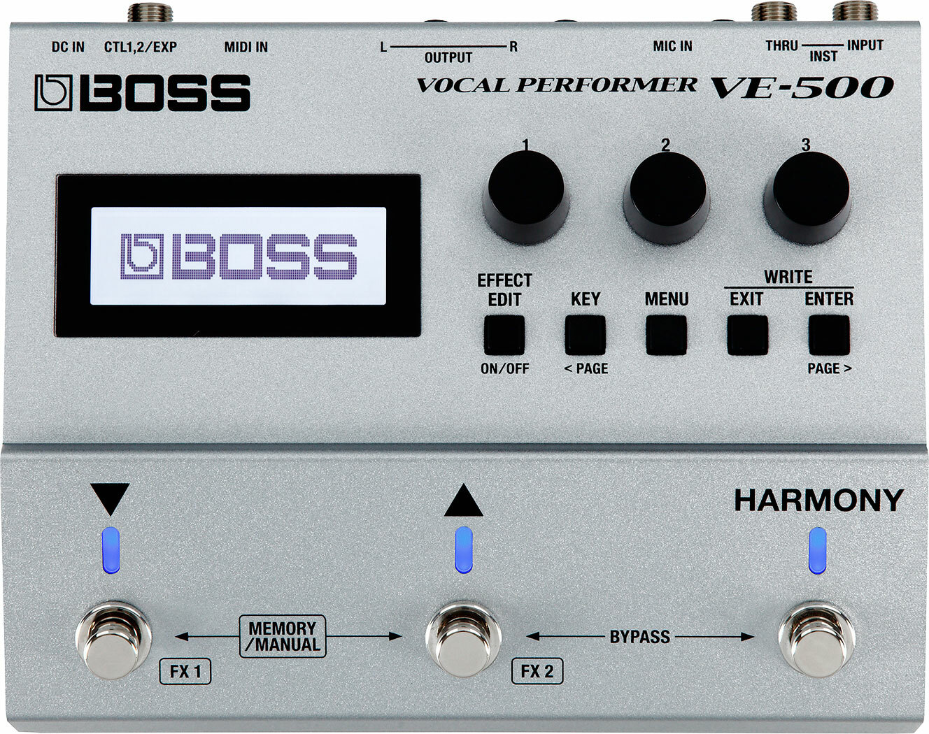 Boss Ve-500 Vocal Performer - Multieffect for electric guitar - Main picture