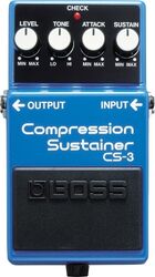 Compressor, sustain & noise gate effect pedal Boss CS-3 Compression Sustainer