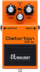Overdrive, distortion & fuzz effect pedal Boss DS-1W Waza Craft