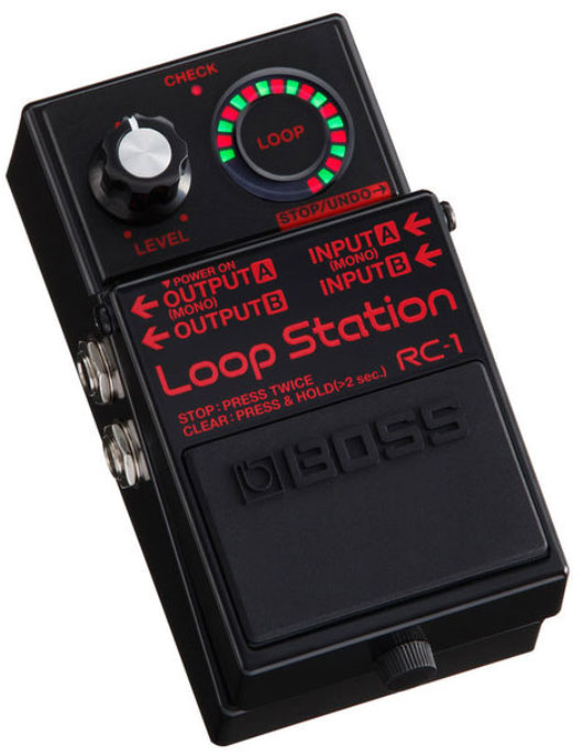 Boss Rc-1 Bk Loop Station - Looper effect pedal - Variation 1