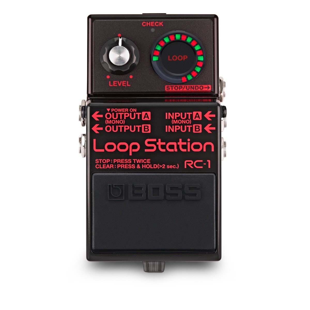 Boss Rc-1 Bk Loop Station - Looper effect pedal - Variation 2