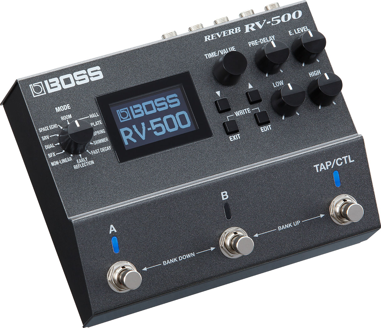 Boss Rv-500 Reverb - Reverb, delay & echo effect pedal - Variation 1