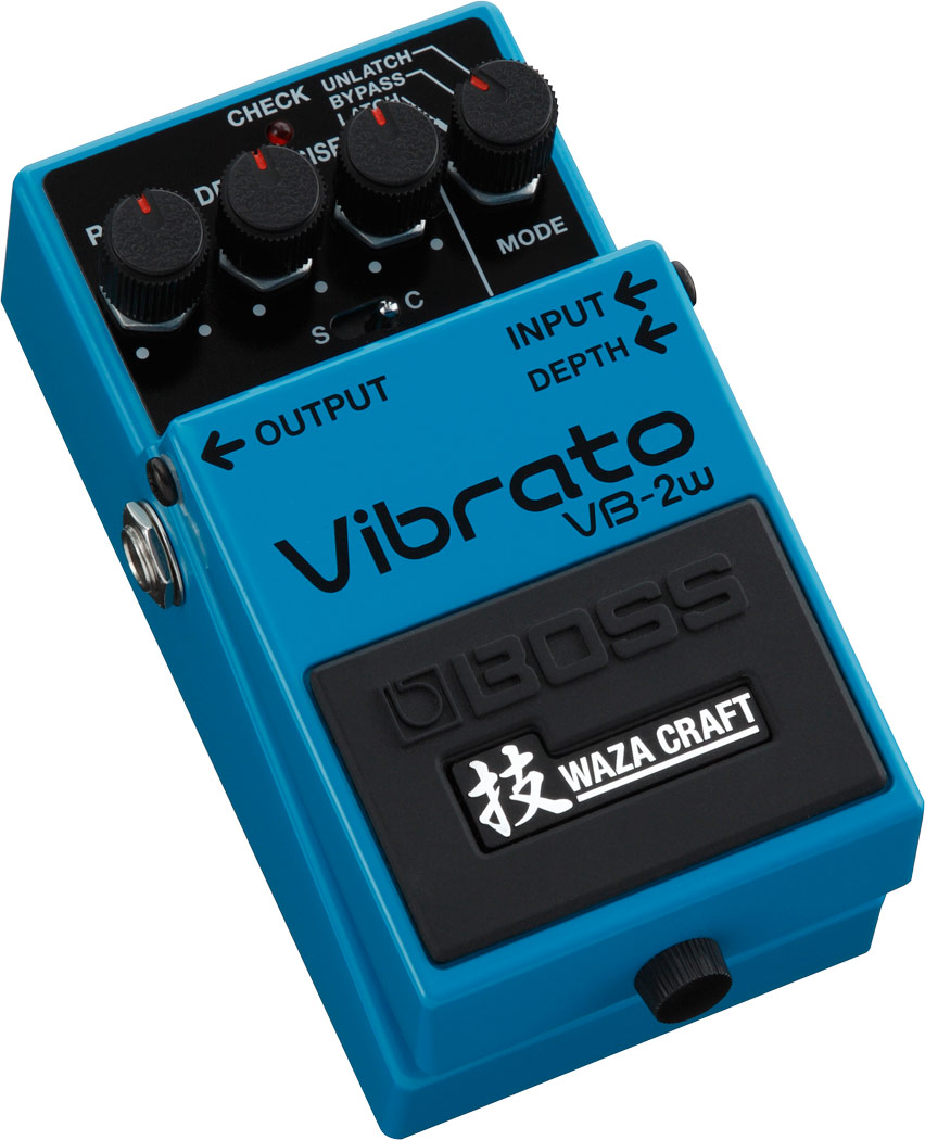 Boss Vb-2w Vibrato Waza Craft - Modulation, chorus, flanger, phaser & tremolo effect pedal - Variation 1