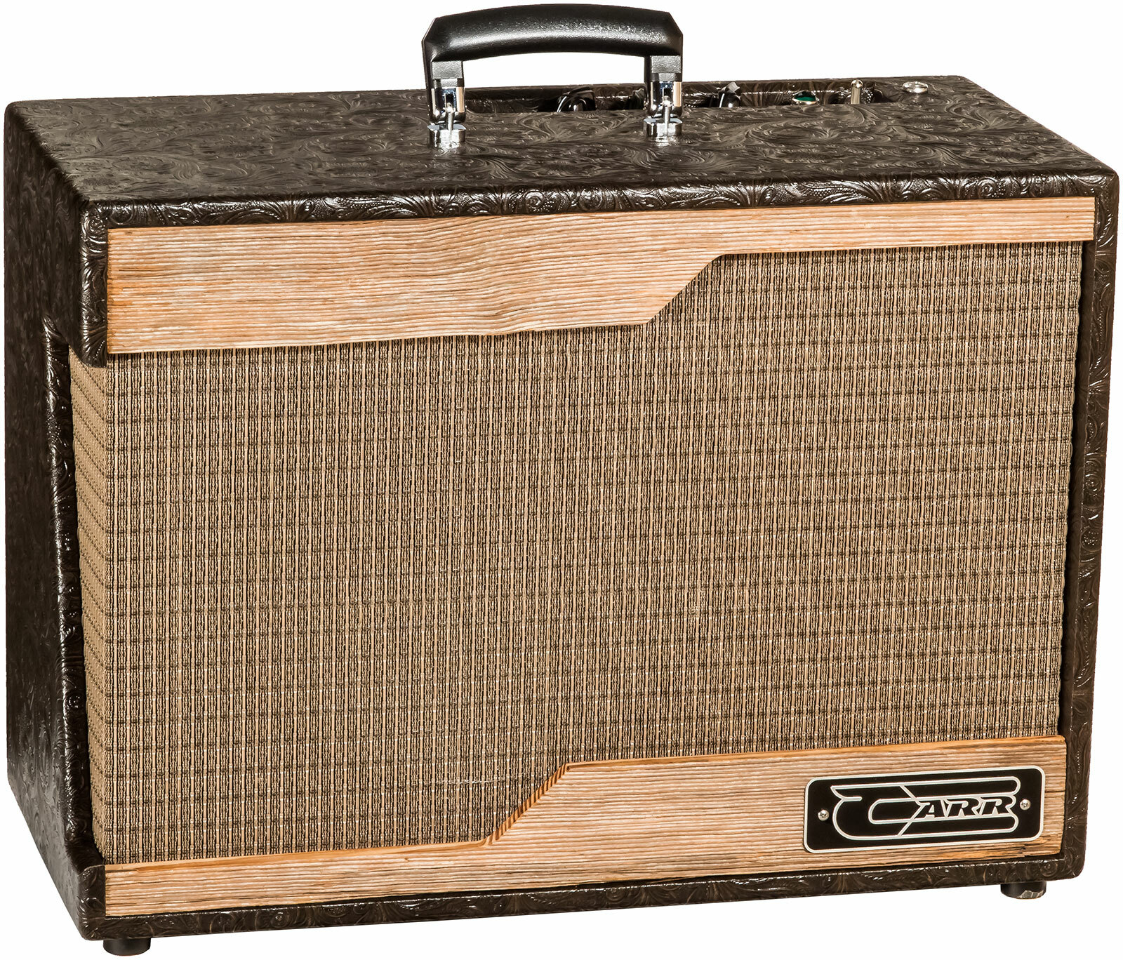 Carr Amplifiers Raleigh 1-12 Combo 5w 1x12 El84 Custom Cowboy - Electric guitar combo amp - Main picture