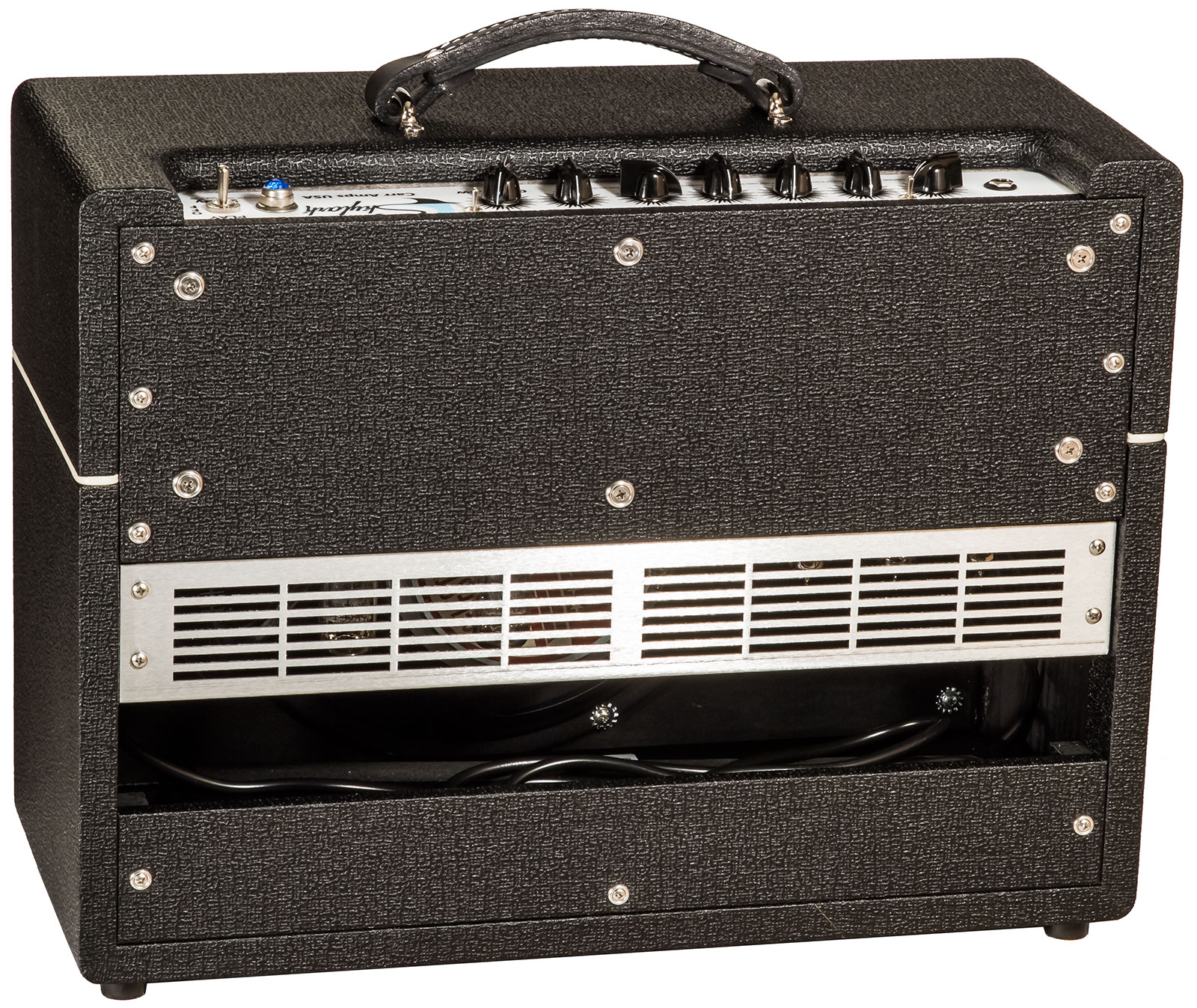 Carr Amplifiers Skylark 1-12 Combo 12w 1x12 6v6 Black - Electric guitar combo amp - Variation 1