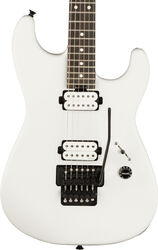 Str shape electric guitar Charvel Jim Root Pro-Mod San Dimas Style 1 HH FR E - Satin white