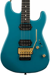 Str shape electric guitar Charvel Pro-Mod San Dimas Style 1 HH FR E - Miami blue