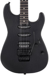 Str shape electric guitar Charvel Pro-Mod San Dimas Style 1 HSS FR E Sassafras - Satin black