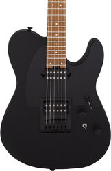 Tel shape electric guitar Charvel Pro-Mod So-Cal Style 2 24 HH HT CM - Satin black