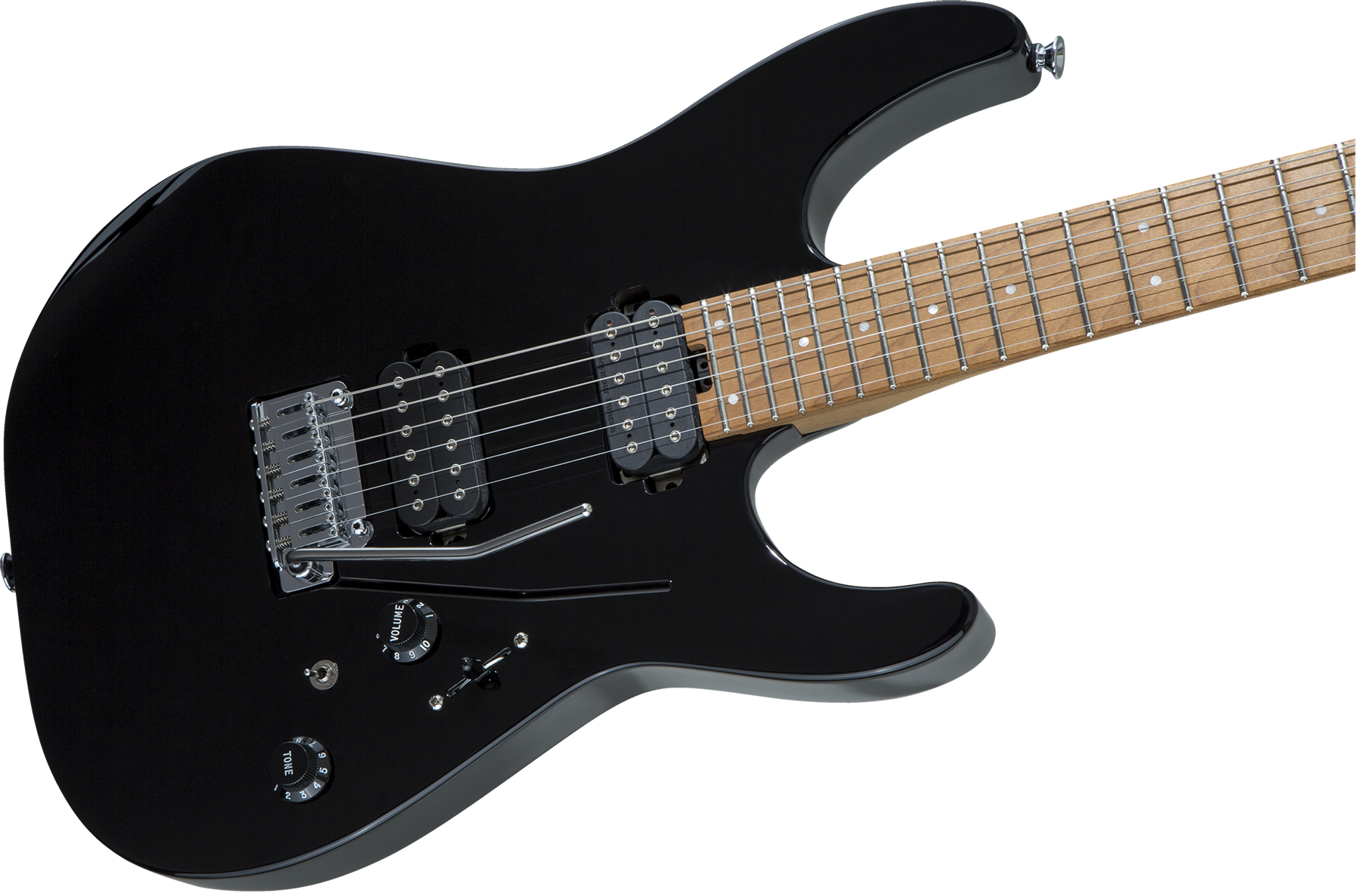 Charvel Pro-mod Dk24 Hh 2pt Cm Seymour Duncan Trem Mn - Black - Str shape electric guitar - Variation 2