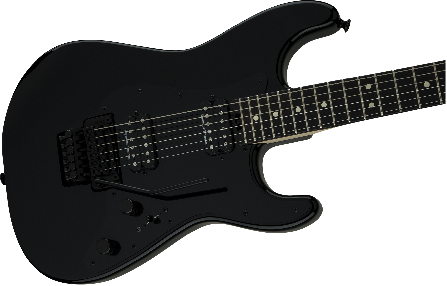 Charvel So-cal Style 1 Hh Fr E Pro-mod 2h Seymour Duncan Eb - Black - Str shape electric guitar - Variation 2