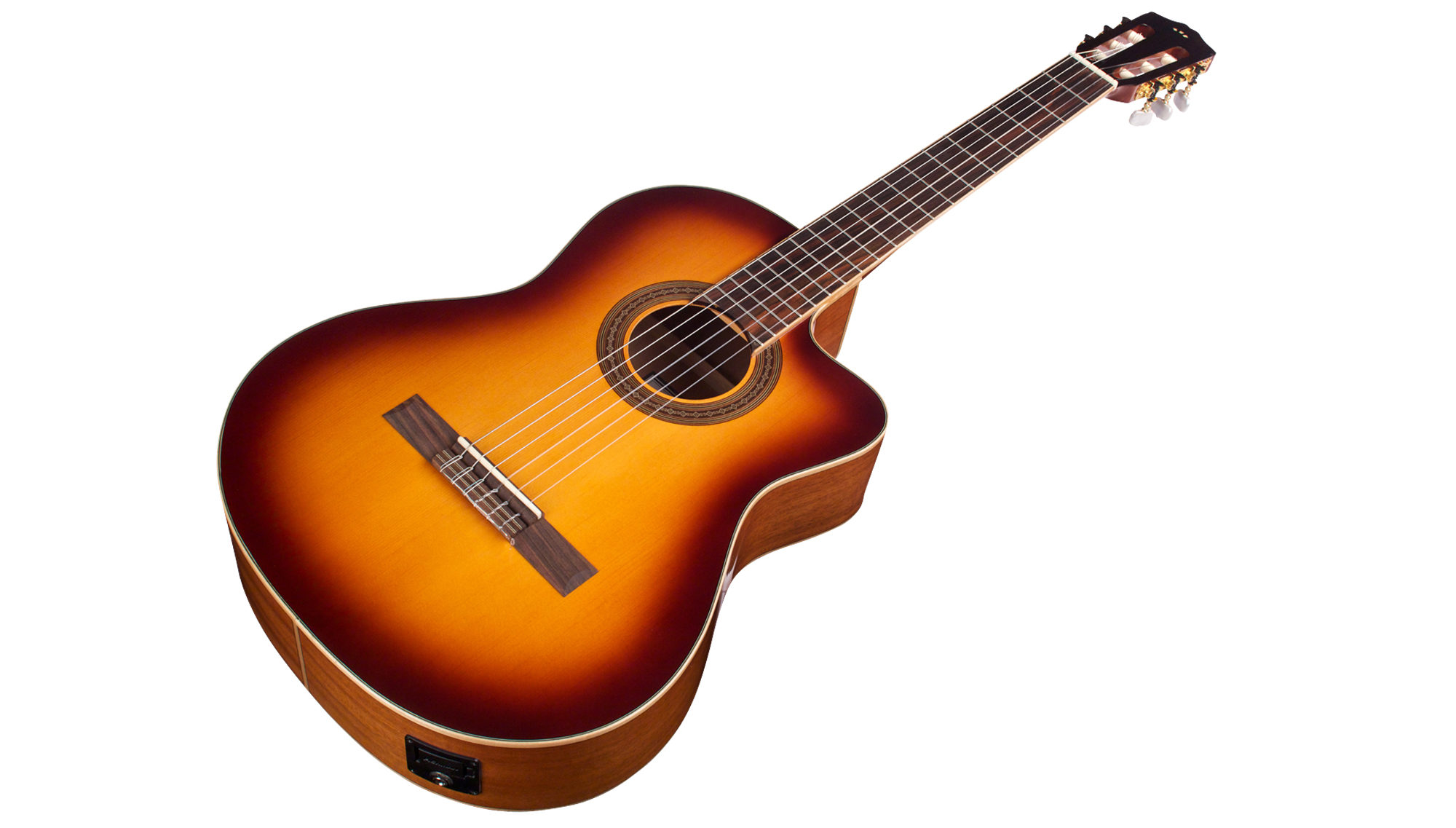 Cordoba C5-ce Iberia Cw Cedre Acajou Rw +housse - Sunburst - Classical guitar 4/4 size - Variation 3