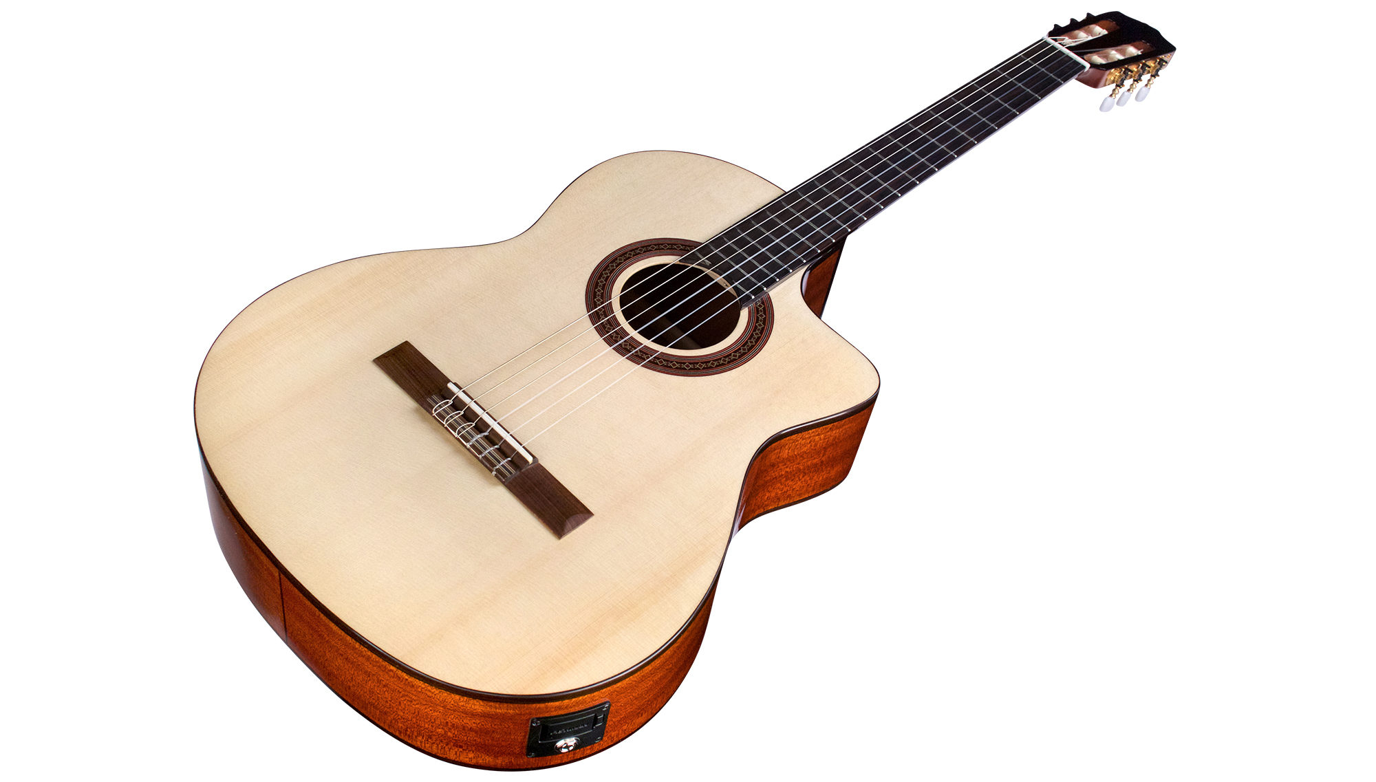 Cordoba C5-ce Sp Iberia 4/4 Cw Epicea Acajou Rw - Natural - Classical guitar 4/4 size - Variation 2