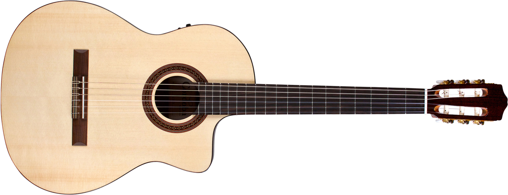 Cordoba C5-ce Sp Iberia 4/4 Cw Epicea Acajou Rw - Natural - Classical guitar 4/4 size - Main picture