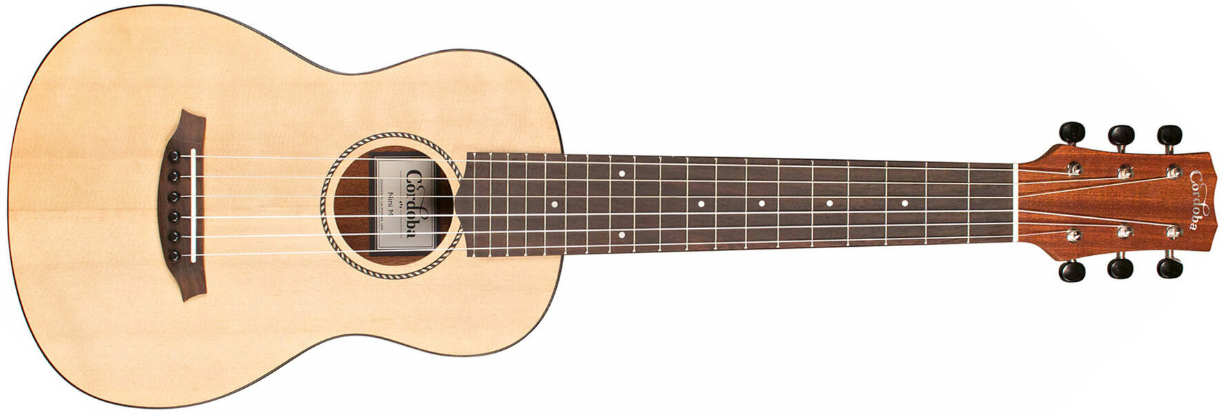 Cordoba Mini M Epicea Acajou Rw +housse - Natural - Classical guitar 3/4 size - Main picture