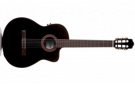 Cordoba Iberia C5-cet Thin Body - Black - Classical guitar 4/4 size - Variation 5