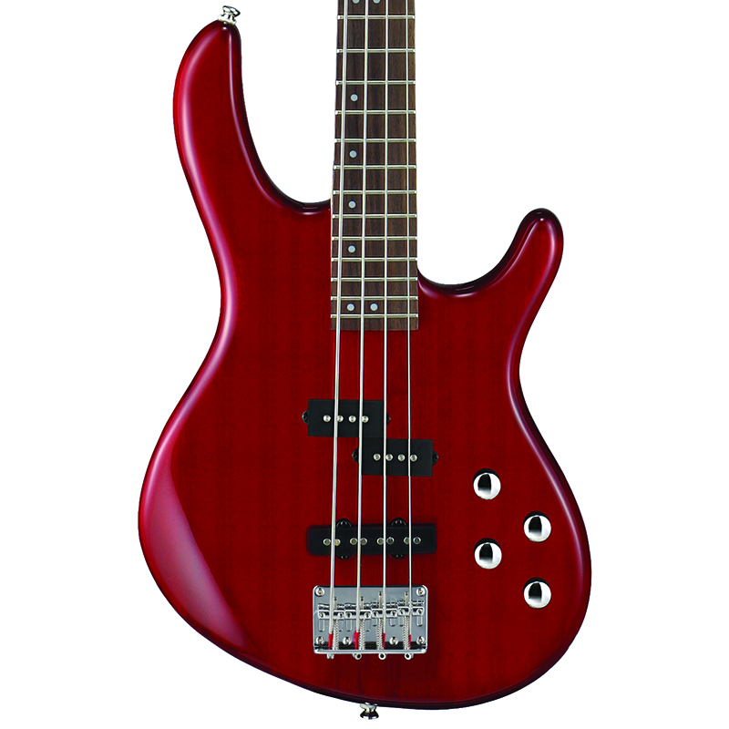 Cort Action Bass Plus Tr - Trans Red - Solid body electric bass - Variation 2